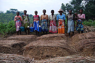 Some of the Tsara ezaka Women Association. / ©: WWF-MWIOPO / M. Lippuner / ©: WWF-MWIOPO / M. Lippuner