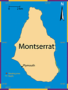Nesting Magnitude - Montserrat. Click to enlarge. / ©: WWF / ©: WWF