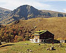 Mountain hut, Central Balkan National Park, Bulgaria.