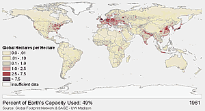 View our changing footprint over time in Quicktime (3MB .mov) or as Flash (152KB .swf) / ©: Global Footprint Network View our changing footprint over time in Quicktime (3MB .mov) or as Flash (152KB .swf) / ©: Global Footprint Network