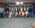 Guests of the event and rescue team of NMA. 