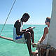 Sailing to the snorkel site © WWF / Emelie Norhagen