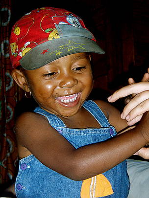 my cheeky little host sister, Prisca / ©: WWF Charlotte Whitham / ©: WWF Charlotte Whitham