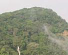 Partial view of Mount Kupe.