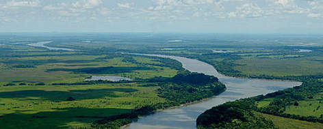 River landscape, East Sepik, Papua New Guinea. / ©: Brent Stirton / Getty Images rel=
