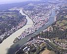 Passau / Germany. Situated at the confluence of the rivers Danube, Inn und Ilz, the "City of Three Rivers" provides a spectacular natural scenery. The perfect closing location of a remarkable musical summer along the Danube. 