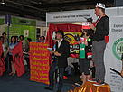 Durban, at the "Fossil of the Day" award.  / &copy;: WWF