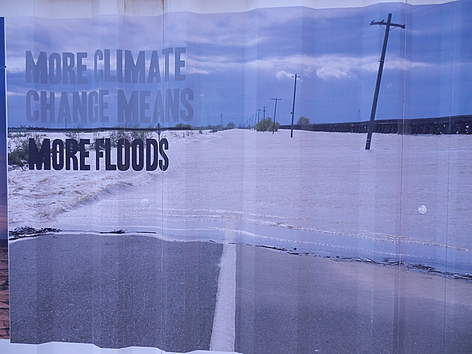 Poster from Durban climate conference.  rel=