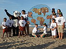 WWF's peaceful event "Sunset Down on Addington Beach” in Durban.  / &copy;: WWF / Franko Petri 