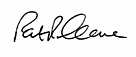 Sir Peter Crane signature / ©: Sir Peter Crane / ©: Sir Peter Crane