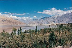 River Indus near Skardu in Pakistan.