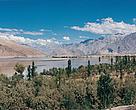 River Indus near Skardu in Pakistan. 