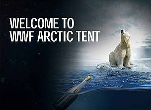 The WWF Arctic Programme COP15 'Arctic Tent' poster / ©: WWF Arctic Programme / ©: WWF Arctic Programme