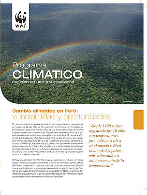Programa Climático / ©: WWF Perú / ©: WWF Perú