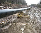  Construction through the forest.