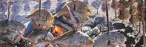 Smoking fish, Salary, Southern Madagascar / ©: WWF Madagascar / Dannick Randriamanantena / ©: WWF Madagascar / Dannick Randriamanantena