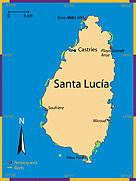 Nesting Magnitude - St. Lucia. Click to enlarge. / ©: WWF / ©: WWF