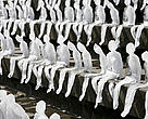 1000 Figuras de Hielo derritiéndose en las escaleras del teatro musical de Berlín. Obra del artista brasilero Nele Azevedo, simbolizando el efecto del Calentamiento Global.