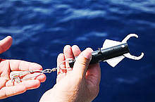 SeaQualizer open in hand
