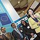 May 2011, Brussels: At the Seafood Expo 2011, EU Fisheries Commissioner Maria Damanaki praises the ‘Alliance’ for underlining the common interest of NGO’s, fishermen, industry, chefs and consumers in the CFP reform. © Lionel Flageul