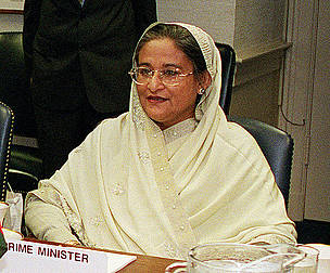Prime Minister of Bangladesh, Sheikh Hasina. / ©: R. D. Ward / ©: R. D. Ward
