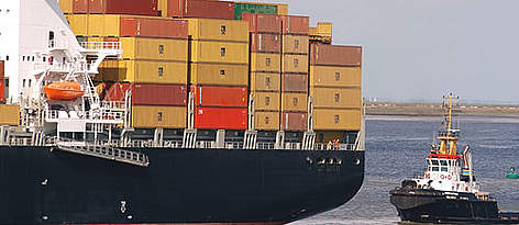 Container port on the North Sea, Antwerp, Belgium. / ©: WWF-Canon / Michel GUNTHER Container port on the North Sea, Antwerp, Belgium. rel=
