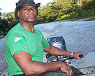 Sidnei Santos is just one of 20 rangers who patrol the vast forests of the Amazon in the Brazilian State of Acre.