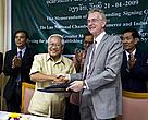 A Switch to Sustainable Rattan Production and Supply MOU signing ceremony