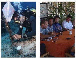 Site characterization study in Kaş, and Meeting with stakeholders in Kaş / ©: WWF Turkey / ©: WWF Turkey