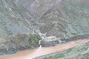 Small scale hydropower in China.