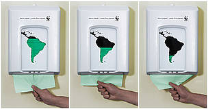 Dispensador de papel de la WWF / &copy;: WWF