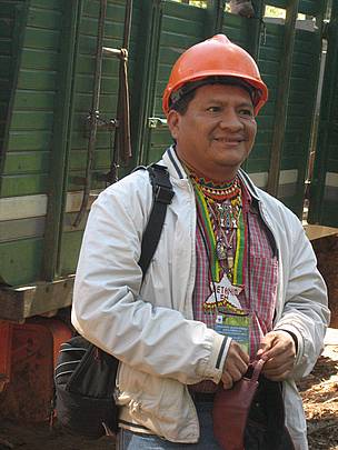 Betanio Chiquidama, Cacique General de la Comarca Emberá-Wounaan / ©: Lilian MARQUEZ/ WWF CARO / ©: Lilian MARQUEZ/ WWF CARO
