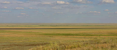 Steppe and wetlands in northern Kazakhstan. / ©: Hartmut JUNGIUS / WWF-Canon Steppe and wetlands in northern Kazakhstan. rel=