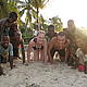 Sunset on the beach playing with kids, Antala, October 2006. © Lucia Canedo Pouso