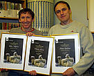 "Polar Bear Patrol" leaders Viktor Nikiforov (left) and Andrei Boltunov (right).