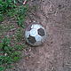 Football after three weeks of usage © Foto by Arjen Struijk