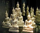 Thai ivory Buddhas
