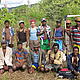 The team for the forest inventory © WWF / Manora Leneveu
