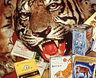 The world’s tigers are at a record low, numbering around 5,000. Chinese medicines containing tiger parts.
