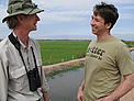 WWF-US Vice-president Tom Dillon (right) visits That Luang Marsh with WWF Lao PDR Country Director ... / &copy;: WWF
