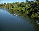Descent of the Juruena River by boat