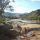 Walking along the river to Andrakengy, August 2006. © Julien Chupin
