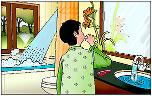 Freshwater is a finite resource yet we monumentally waste it / &copy;: WWF