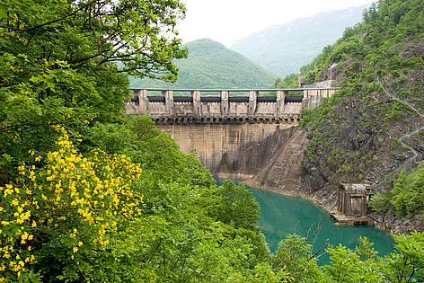 Brana Jablanica na rijeci Neretvi / ©: Michel Gunther / WWF-Canon / ©: Michel Gunther / WWF-Canon