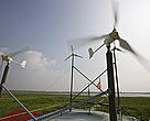 Uso de energía generada por molinos de viento