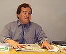 Osvaldo Bonino, head of the provincial administration of Aarón Castellanos, Santa Fe, Argentinia