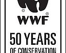 wwf 50th panda logo badge