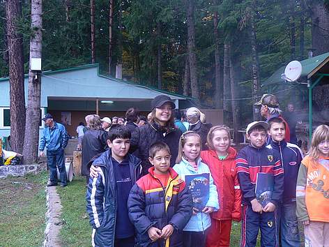Alexandra Surchadzhieva in Rilski Manastir Nature Park / &copy;: Rilski Manastir Nature Park archive