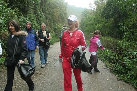 Vanya Shtereva in Rusenski Lom Nature Park / &copy;: Utro/Georgi Kehaiov