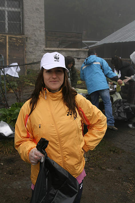 Magi Maleeva in Vitosha / &copy;: WWF/Konstantin Ivanov